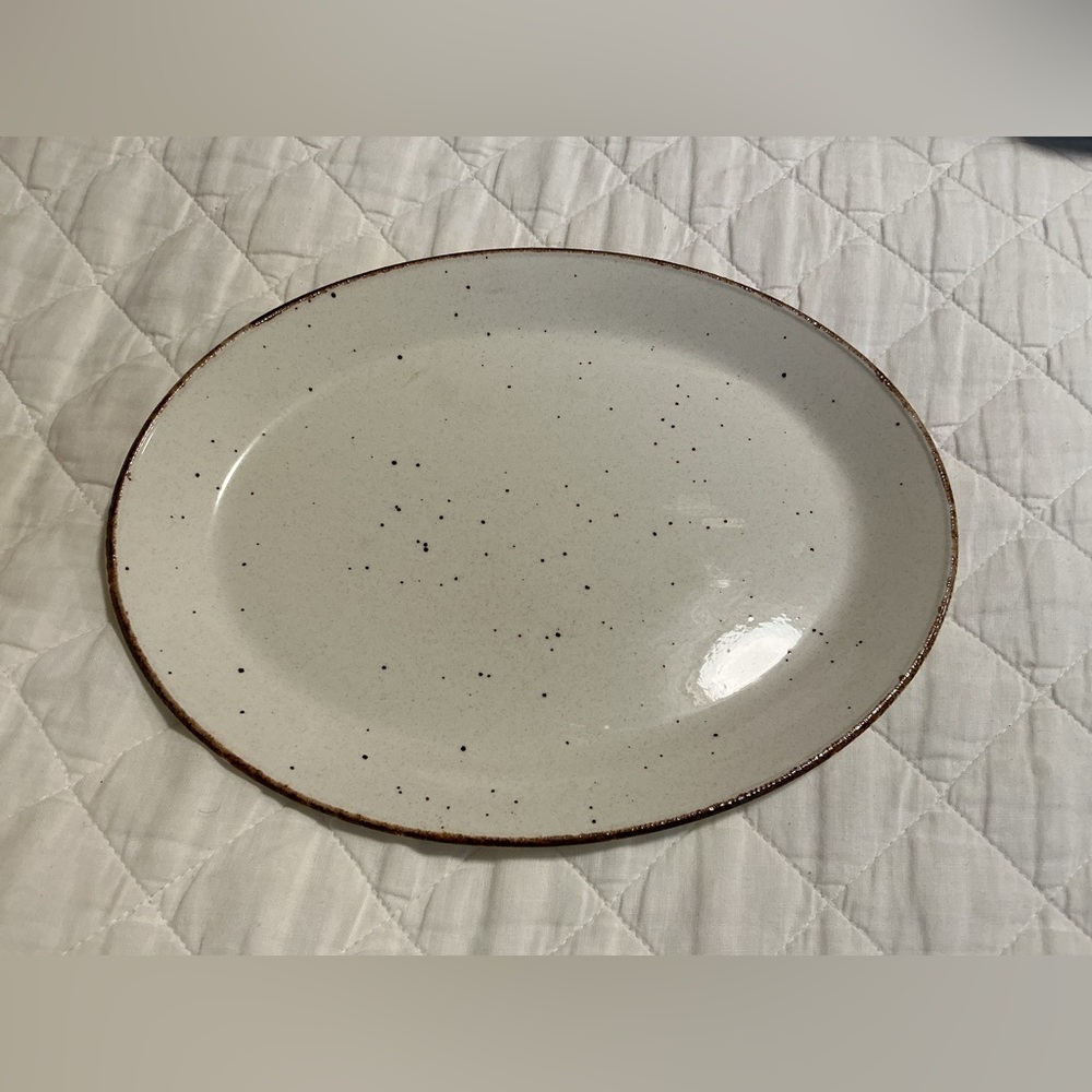Vintage J&G Meakin Lifestyle Oval Platter Plate 12" Made in England